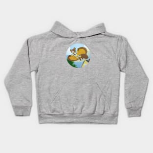 THE FLYING SQUIRREL! Kids Hoodie